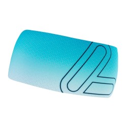 повязка для головы Löffler Elastic Headband Wide OC голубой топаз